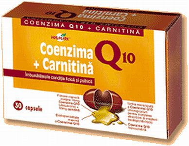 Coenzyme Q10 + Carnitine Walmark, 30 capsule